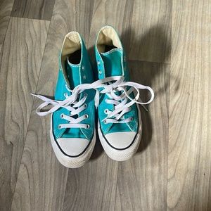 Turquoise Converse